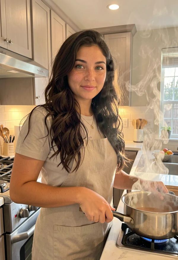 Character in Kitchen